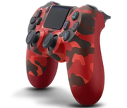 PS4 Controller - Camouflage Red by techplus