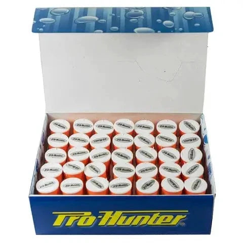 Pro Hunter Bait Elastic Counter each displayed in a box, showcasing multiple rolls of bait elastic for fishing.