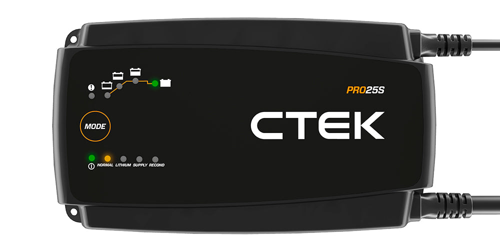 CTEK PRO25S-8 Step Battery Charger 12V 25A - Action Outdoors Kiwi