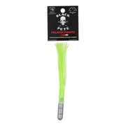 Black Pete Pelagic Pirate Flash 5.5" Lure with neon green skirt for bluewater fishing. Ideal for pelagic species.