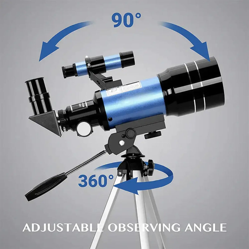Professional Astronomical Telescope – 150x Zoom with HD Night Vision by Habicare