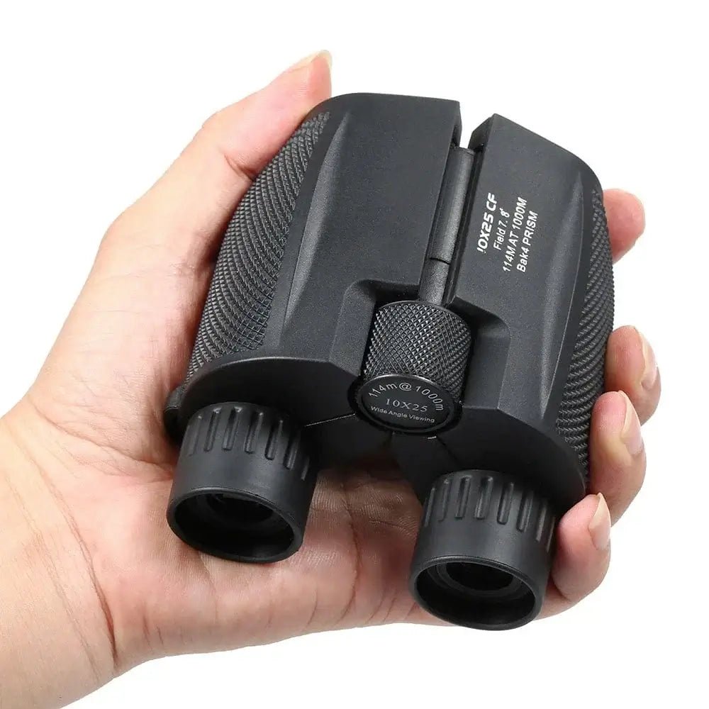 China China Professional Binoculars 10x25 BAK4 Prism High Powered Binocular Portable Hunting Telescope Pocket Scope for Sports Living