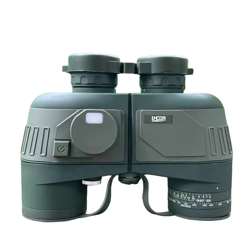 Professional Binoculars – Waterproof with Rangefinder & Compass (10x50) by Habicare