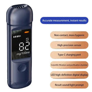 Professional Digital Alcohol Tester – Breathalyzer by Habicare