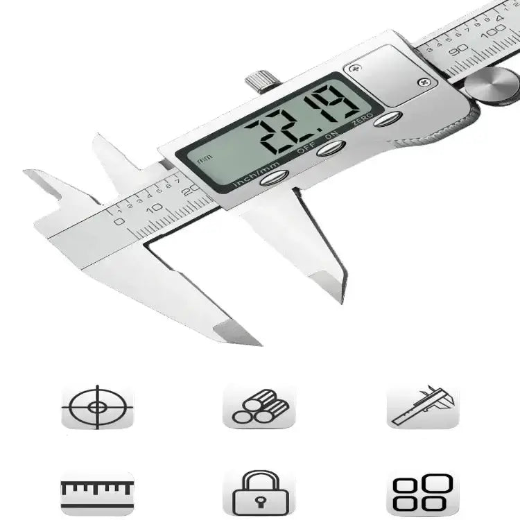 Professional Digital Pachometer & Vernier Caliper (different models available) by Habicare