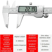Professional Digital Pachometer & Vernier Caliper (different models available) by Habicare