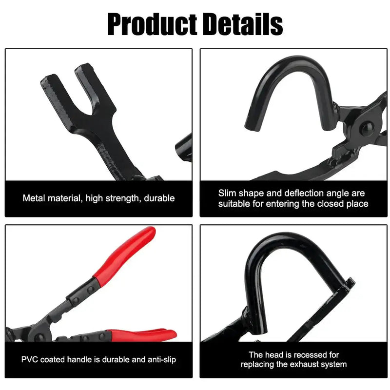 Professional Exhaust Hanger Pliers Kit by Habicare