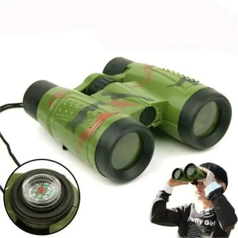 China China Green Professional Kids Binocular Telescope Children Educational Learning Telescope Bird Watching Folding Optics Telescope