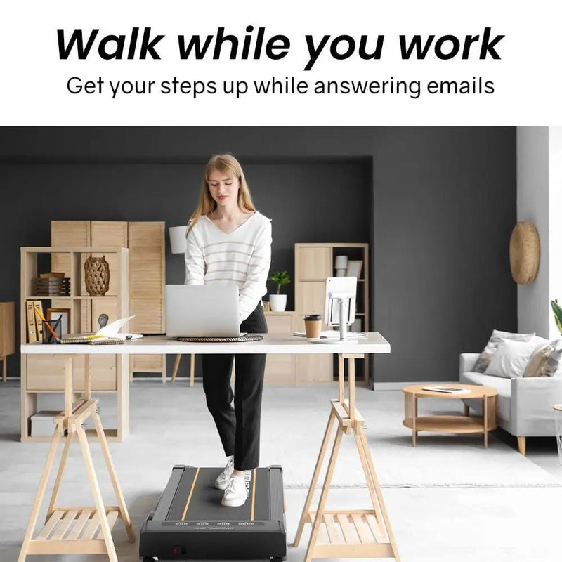 SportZone.co.nz Sports & Fitness > Exercise, Gym & Fitness > Treadmills Proflex Walking Pad Under Desk Treadmill Foldable Quiet 18kmh LCD Remote Proflex Walking Pad Desk Treadmill Foldable Quiet 18kmh