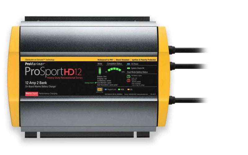 Battery Charger Pro-Marina ProSportHD 20 Plus 36V for charging 36V Minnkota systems with advanced features.