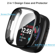 Protective Case - Fitbit Versa 4 Watch (9 colours available) by Habicare