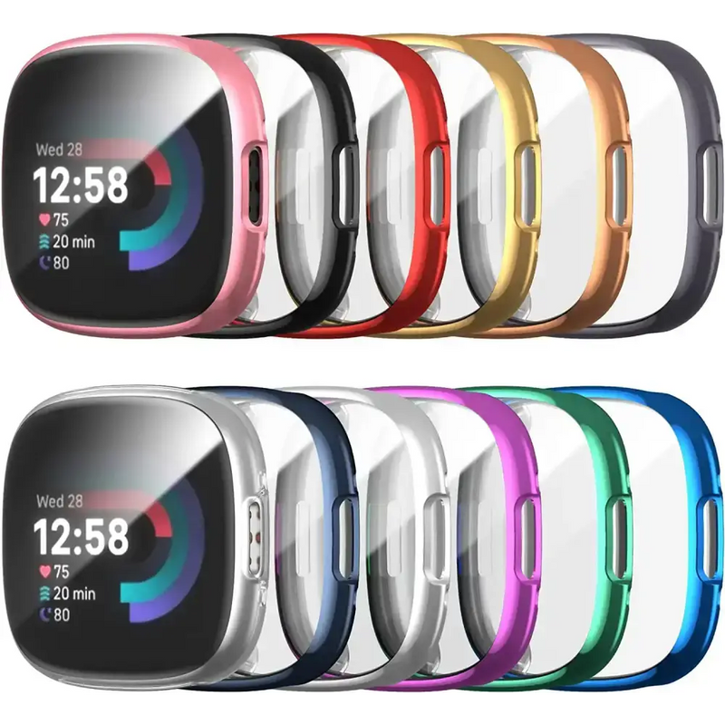 Protective Case - Fitbit Versa 4 Watch (9 colours available) by Habicare