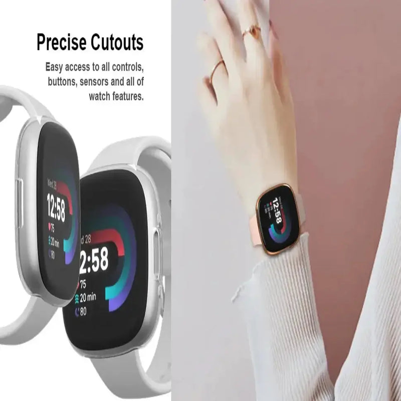 Protective Case - Fitbit Versa 4 Watch (9 colours available) by Habicare