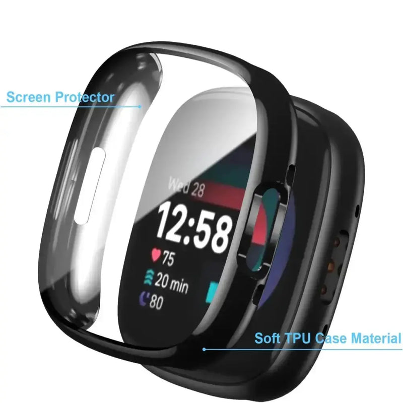 Protective Case for Fitbit Sense 2 (9 colours available) by Habicare