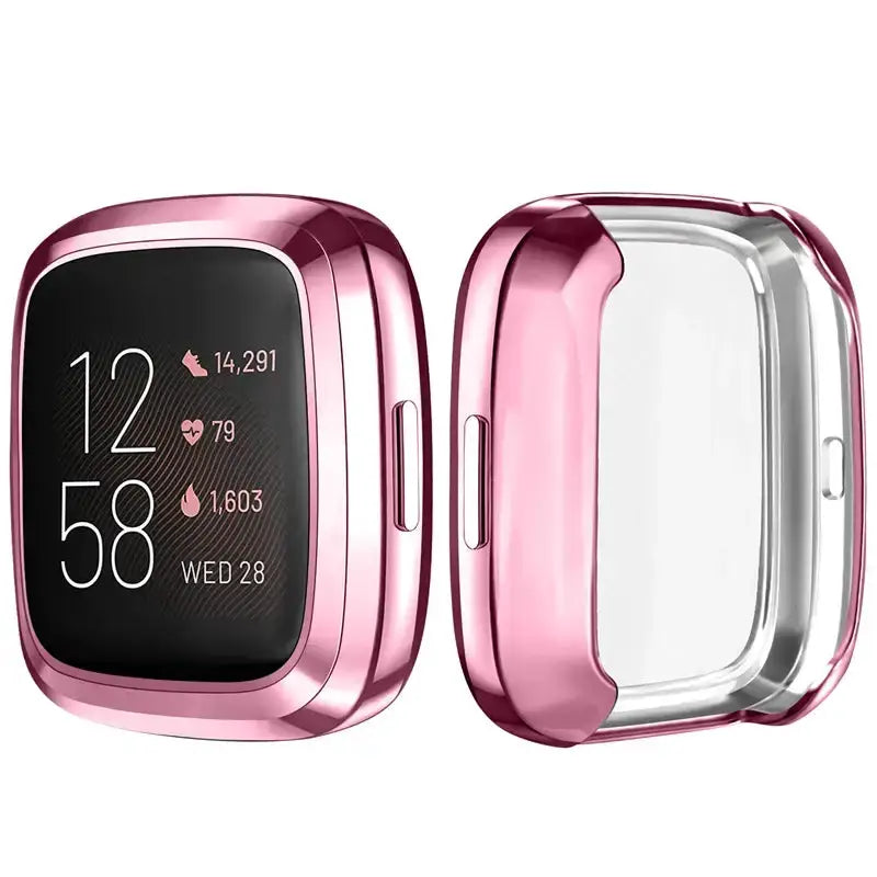 Protective Case for the Fitbit Versa 4 (5 colours available) by Habicare