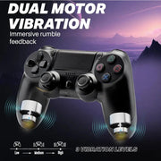 techplus PS4 Controller - Black PS4 Wireless Controller Black Third Party For PS4 Pro
