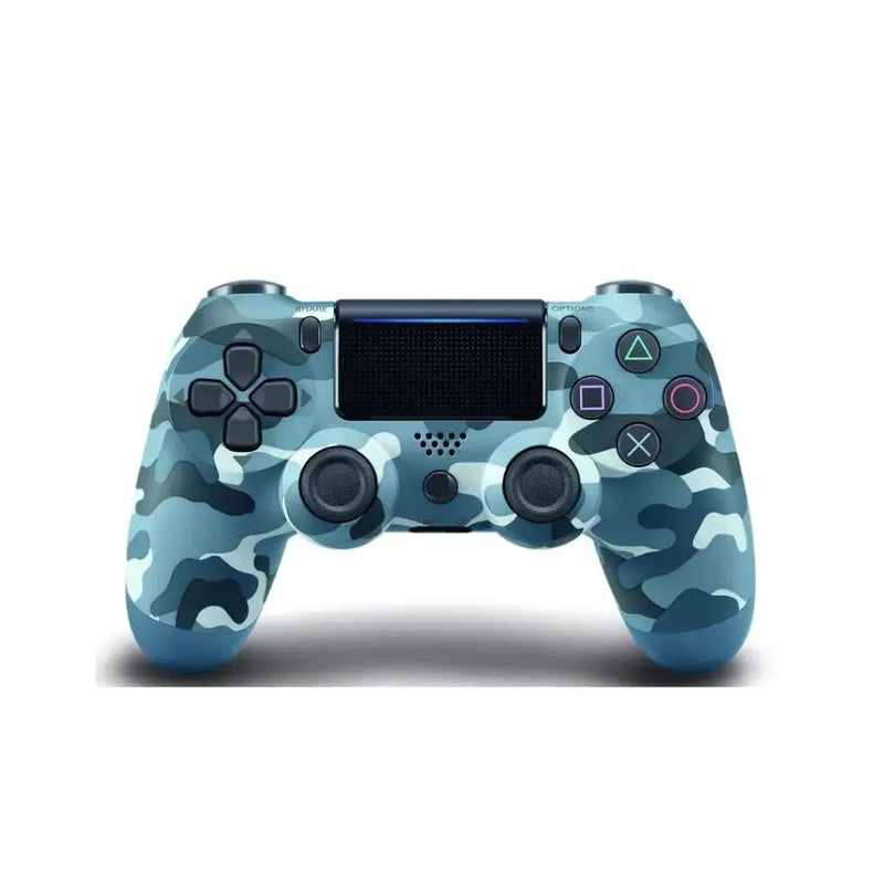 techplus PS4 Controller - Camouflage Blue Camouflage Blue PS4 Wireless Controller for PS4 Pro