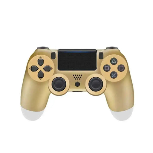 techplus PS4 Controller - Gold Gold Wireless PS4 Controller for PlayStation 4 and PC
