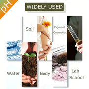 PH 1-14 Test Paper for Water, Soil, and Food Testing - 240 Strips with Storage Case by Mead's Supply & Equipment Outfitters limited