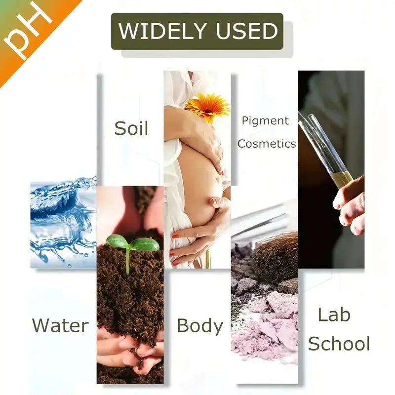 PH 1-14 Test Paper for Water, Soil, and Food Testing - 240 Strips with Storage Case by Mead's Supply & Equipment Outfitters limited