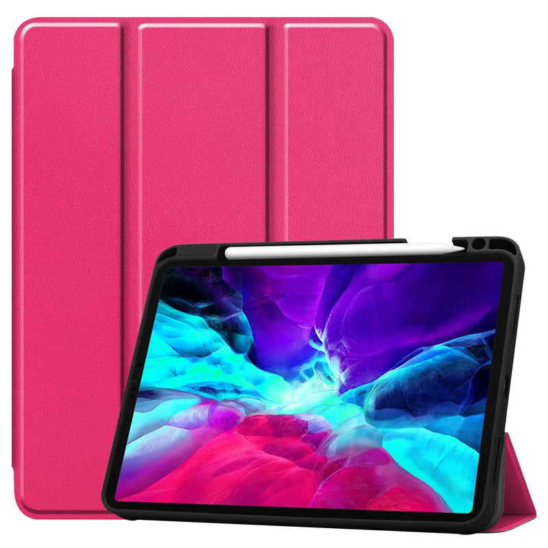 Pink iPad Pro 11 Inch Case 2018 2020 Folio Cover With Stand