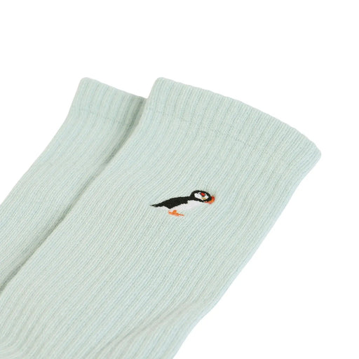 Barekind NZ Socks Save the Puffin Ribbed Bamboo Socks Save the Puffin Ribbed Bamboo Socks