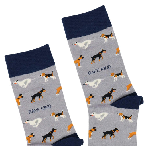 Save the Purple Dog Bamboo Socks by Barekind NZ