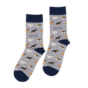 Save the Purple Dog Bamboo Socks by Barekind NZ
