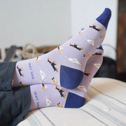 Barekind NZ Socks Save the Purple Dog Bamboo Socks Save the Purple Dog Bamboo Socks