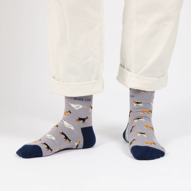 Barekind NZ Socks Save the Purple Dog Bamboo Socks Save the Purple Dog Bamboo Socks