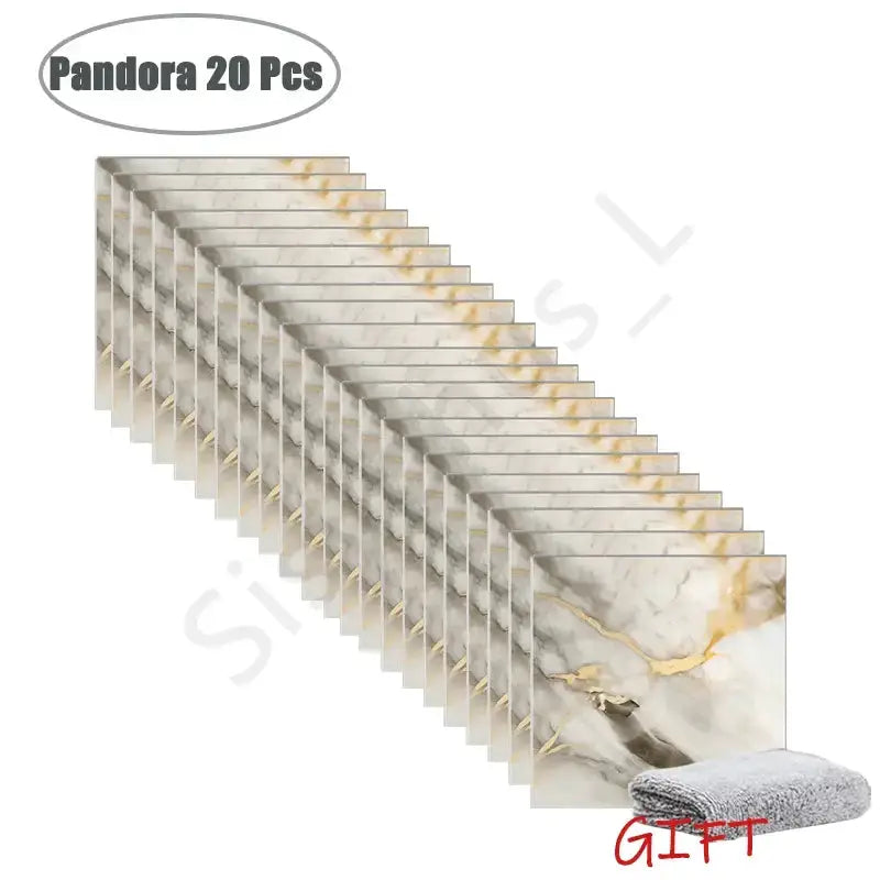 PVC Marble Wall & Floor Stickers – Self-Adhesive Waterproof by Habicare