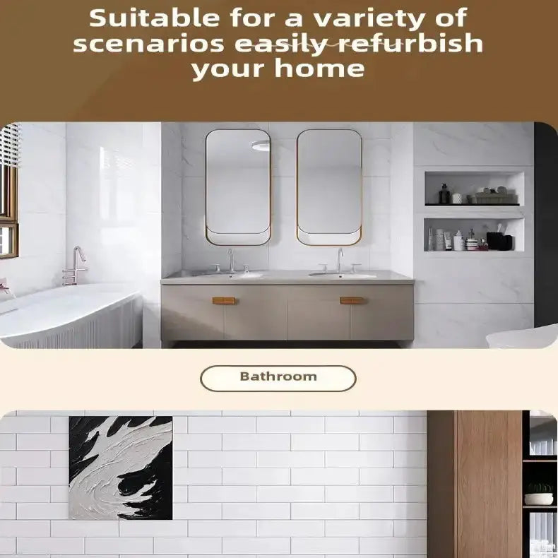PVC Marble Wall & Floor Stickers – Self-Adhesive Waterproof by Habicare