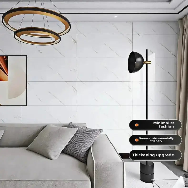 PVC Marble Wall & Floor Stickers – Self-Adhesive Waterproof by Habicare