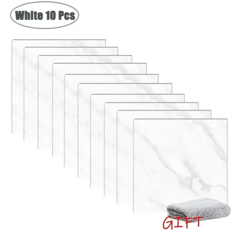 PVC Marble Wall & Floor Stickers – Self-Adhesive Waterproof by Habicare