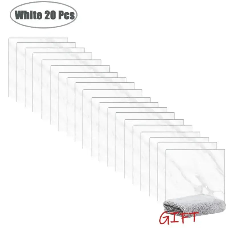 PVC Marble Wall & Floor Stickers – Self-Adhesive Waterproof by Habicare