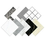 PVC Self-Adhesive Marble Waterproof Floor Tiles (available in 10 designs) by Habicare