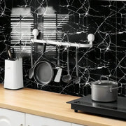 PVC Self-Adhesive Marble Waterproof Floor Tiles (available in 10 designs) by Habicare