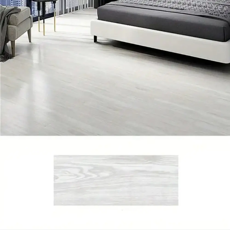 PVC Wood Grain Self-Adhesive Floor Tiles – 40x15cm (10Pcs) (available in 8 designs) by Habicare