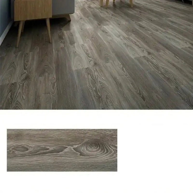 PVC Wood Grain Self-Adhesive Floor Tiles – 40x15cm (10Pcs) (available in 8 designs) by Habicare