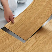 PVC Wood Grain Self-Adhesive Floor Tiles – 40x15cm (10Pcs) (available in 8 designs) by Habicare