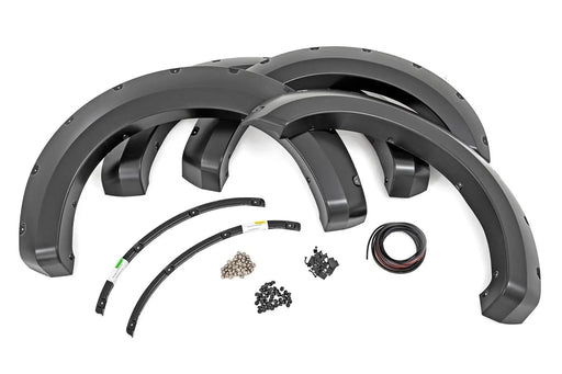 Pocket Fender Flares Ford F-250/F-350 Super Duty 2WD/4WD (2017-2022) by Magwarehouse.com