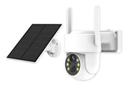 Wireless Security Camera SOLAR WIFI and battery powered free batteries and 64GB storage card by Kiwi Grab