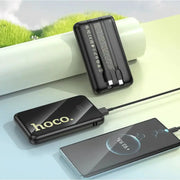 techplus Q37 Graceful Fast Charging Power Bank 10000mAh with Built-In Cables Q37 Graceful 10000mAh Fast Charging Power Bank Cables