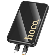Q37 Graceful Fast Charging Power Bank 10000mAh with Built-In Cables by techplus