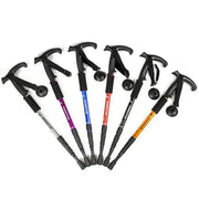 Outdoor Folding Ultra-Light Trekking Poles - 4-Section Aluminum Alloy Hiking Poles 500g | Compact & Portable by Mead's Supply & Equipment Outfitters limited