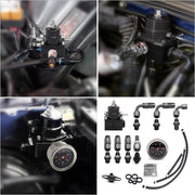 Universal Adjustable EFI Fuel Pressure Regulator Kit by salelink.co.nz