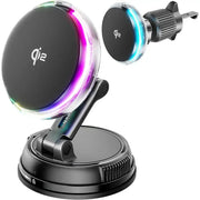 Qi2 15W Mag-Safe Car Mount Charger by Habicare