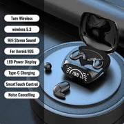 Post-Ear Bluetooth Headphones - Wireless Earphone with Voice Control & 4-8 Hour Battery | 3 Colors by Mead's Supply & Equipment Outfitters limited