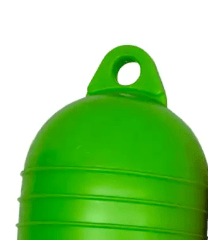 Quality Equipment Ltd Buoys and Fenders Green Buoy 3 RIB Low Drag 6 Colour Choices