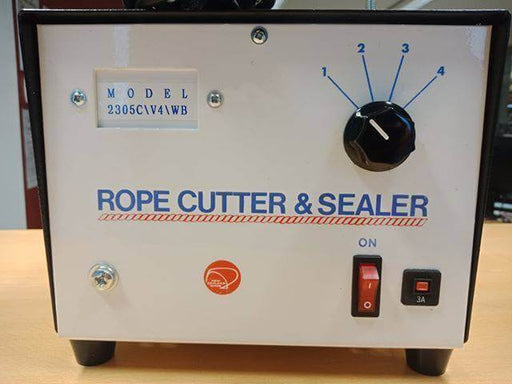 Rope Cutter and Sealer Large | Model 2305C | Heavy-Duty cutting tool for synthetic materials with control dial.